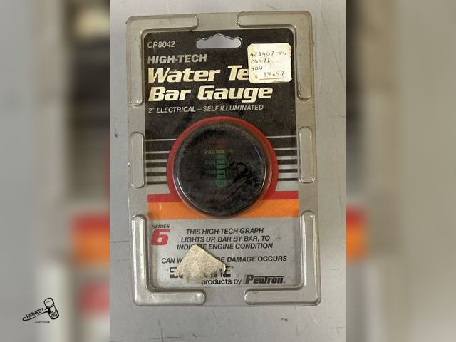 Lot 91-9314 - SUNTUNE HIGH-TECH WATER TEMP BAR GAUGE 2" ELECTRICAL