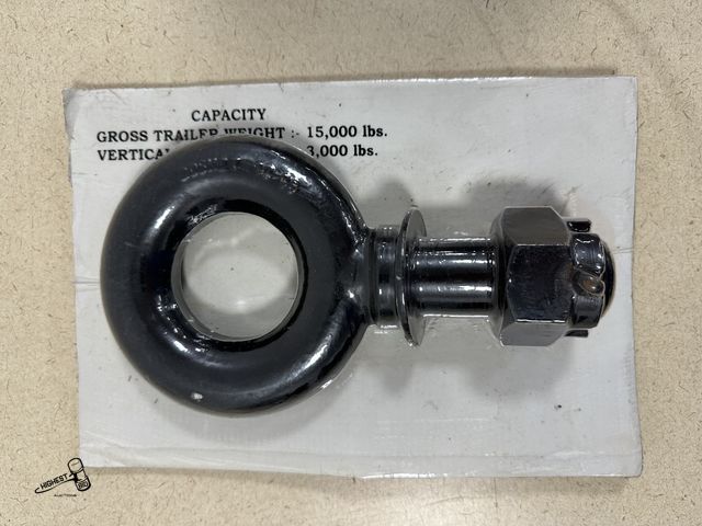 Lot 91-10293 - HEAVY DUTY FORGED STEEL LUNETTE RING NEW IN PACKAGE