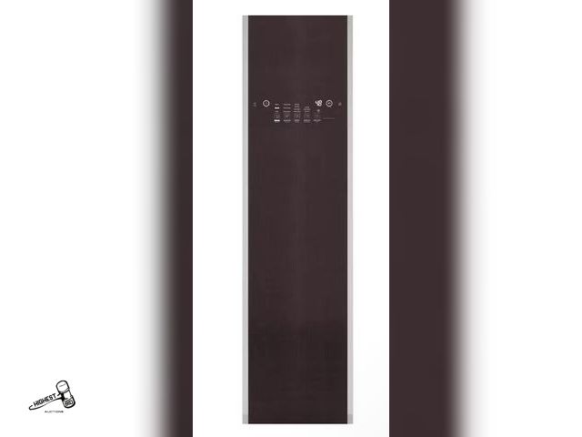 Lot 91-6511 - LG S3RFBN STEAM CLOSET MSRP $ 1,699.00 LG STYLER SMART WIFI ENABLED STEAM CLOSET WITH 3 HANGERS - ES...