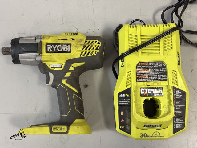 Lot 91-9634 - RYOBI PS61 18V 1/2" IMPACT DRIVE MISSING BATTERY