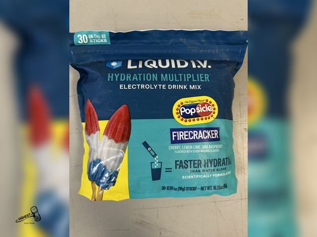 Lot 91-7358 - LIQUID I.V. HYDRATION MULTIPLIER - ELECTROLYTE DRINK MIX - FIRECRACKER POPSICLE FLAVOR - 30 ON THE G...
