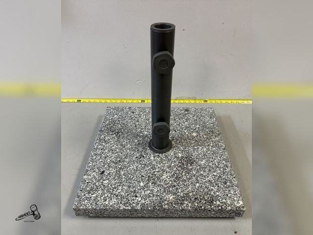 Lot 91-8941 - SUNVILLA HEAVY DUTY GRANITE UMBRELLA BASE WITH WHEELS