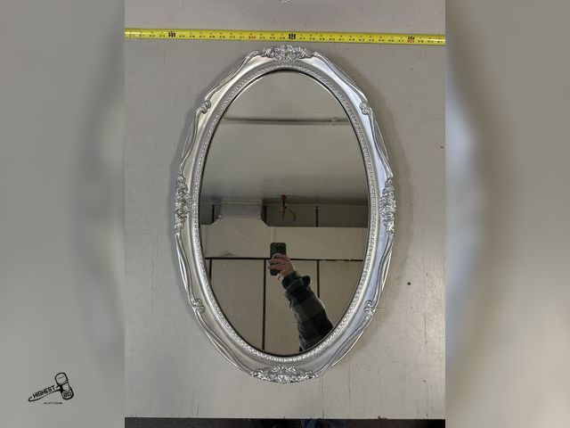 Lot 91-8191 - 20" X 30" SILVER FRAMED MIRROR