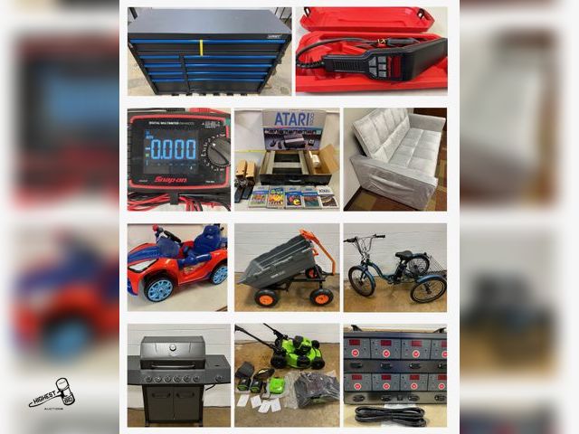 AUGUST 19, 2026 ESTATE ITEMS FROM JOE CHRISPYN TOOL COLLECTION, CONSIGNMENTS & MORE