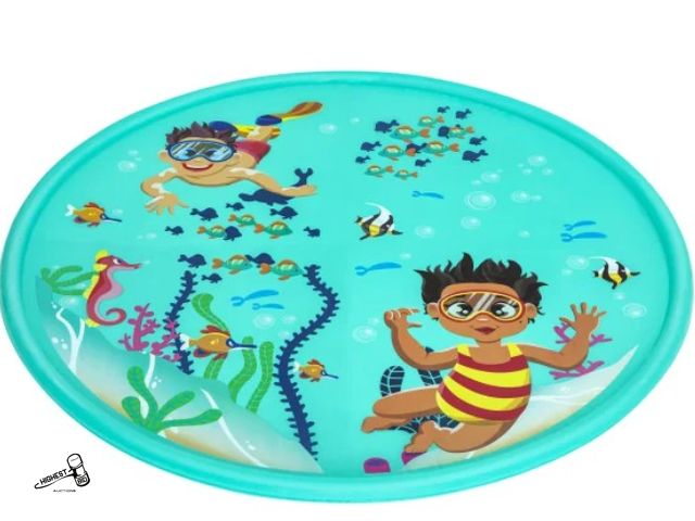 Lot 91-6317 - H2OGO! UNDERWATER ADVENTURE 11' SPRINKLER PAD - FRIENDLY OCEAN THEMED GRAPHICS - KEEP COOL BY SPLASH...