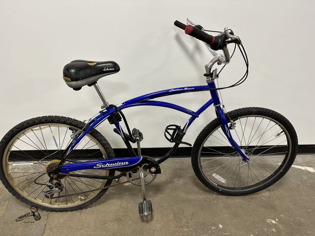 Lot 91-7883 - SCHWINN 26" CRUISER SEVEN SPEED BIKE