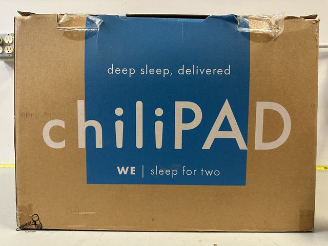 Lot 91-8174 - KING SIZE CHILIPAD FOR TWO - HIS AND HERS EACH CONTROLLED SEPARATELY - BED TO HOT COOL IT DOWN WITH ...