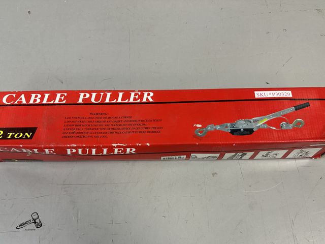 Lot 91-8291 - 2 TON CABLE PULLER / COME A LONG