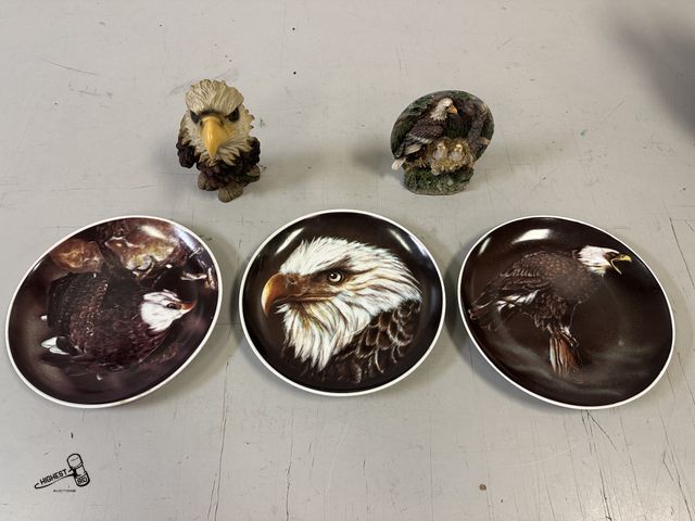 Lot 91-10244 - 5 PIECE EAGLE COLLECTION