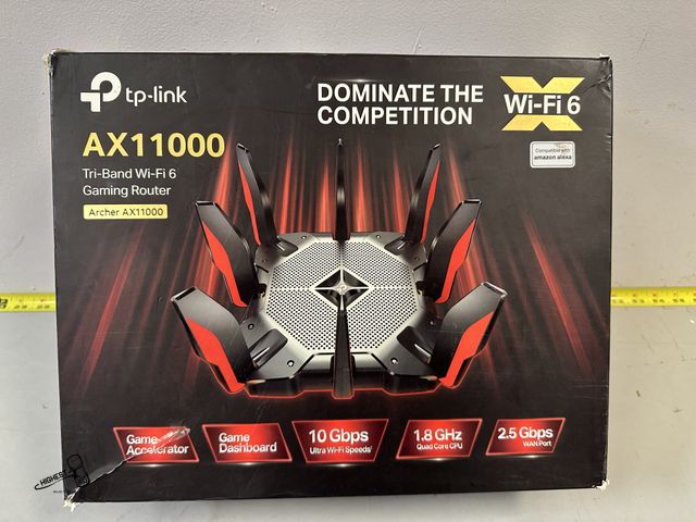 Lot 91-7423 - TP-LINK AX11000 TRI-BAND WI-FI 6 GAMING ROUTER