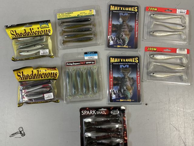 Lot 91-9026 - New 9 PACKS OF FISHING BAITS