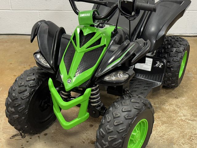 Lot 91-9825 - MSRP $229.00 Yamaha Raptor 12V ATV Ride-on, Ages 3+, Speeds Up to 5 MPH, Includes Battery and Charge...