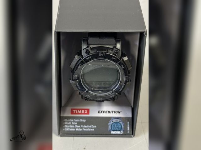 Lot 91-9626 - NEW TIMEX EXPEDITION BLACK WATCH