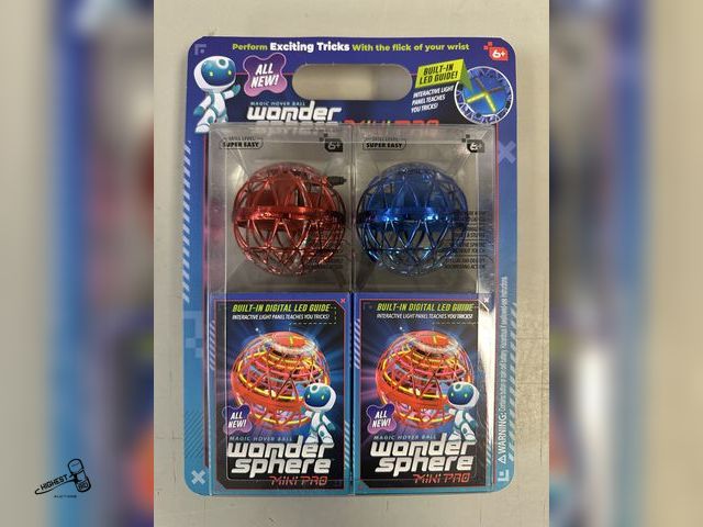 Lot 91-8619 - WONDER SPHERE MAGIC HOVER BALL MINI PRO - PERFORM EXCITING TRICKS WITH THE FLICK OF YOUR WRIST