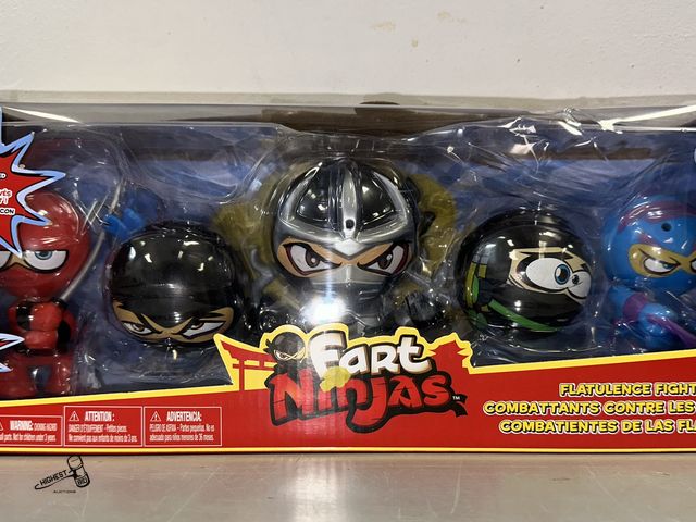 Lot 91-8411 - FART NINJAS - 10 MOTION ACTIVATED FART SOUNDS