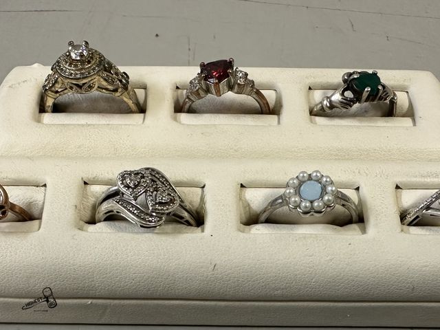 Lot 91-7818 - 7 LADIES RINGS