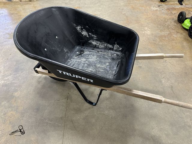 Lot 91-6980 - TRUPER PLASTIC WHEELBARROW - NICE CONDITION