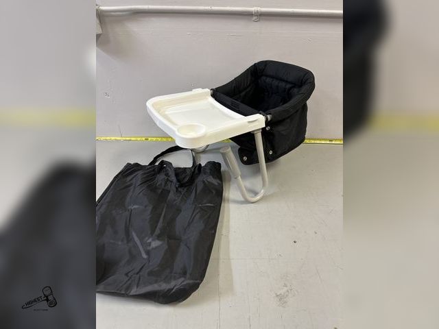 Lot 91-10405 - PORTABLE HIGH CHAIR - SLIDES ON TABLE TO HOLD YOUR BABY