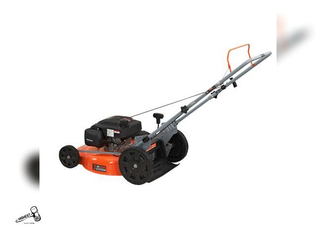 Lot 91-9805 - YARDMAX YGI650 Push Mower MSRP 329.99 NEW IN BOX YARDMAX 21 in. 170cc Gas-Powered 3-in-1 High-Wheel ...