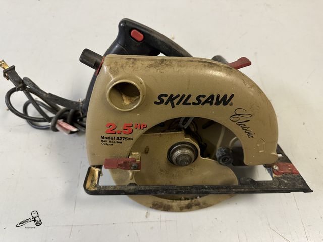 Lot 91-9012 - SKILSAW CLASSIC 2.5 HP MODEL 5275:05 BALL BEARING OUTPUT