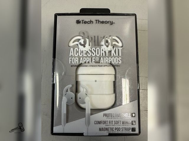 Lot 91-7796 - 3 PIECE ACCESSORY KIT FOR APPLE AIRPODS - NEW