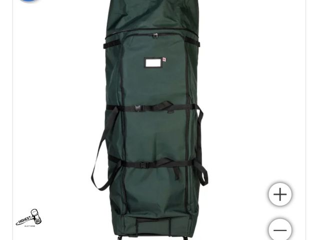 Lot 91-7308 - New CHRISTMAS TREE STORAGE UPRIGHT DUFFLE BAG - Holds (1) 7.5'-12' Disassembled Artificial Tree - In...