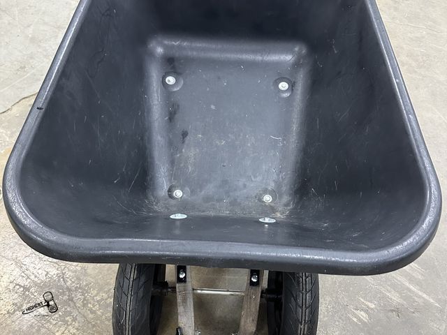 Lot 91-6559 - 2 WHEEL WHEELBARROW - HEAVY DUTY PLASTIC