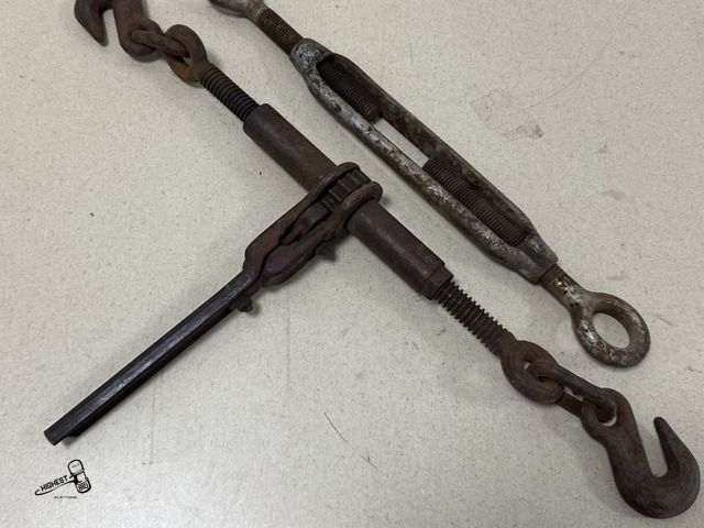 Lot 91-9448 - HEAVY DUTY RACHET-STYLE LOAD BINDER &amp; TURN BUCKLE