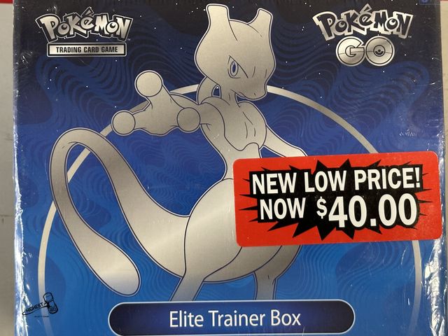Lot 91-9576 - New SEALED IN BOX POKEMON TCG POKEMON GO ELITE TRAINER BOX