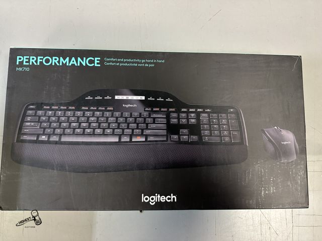 Lot 91-7966 - LOGITECH MK710 WIRELESS KEYBOARD AND MOUSE