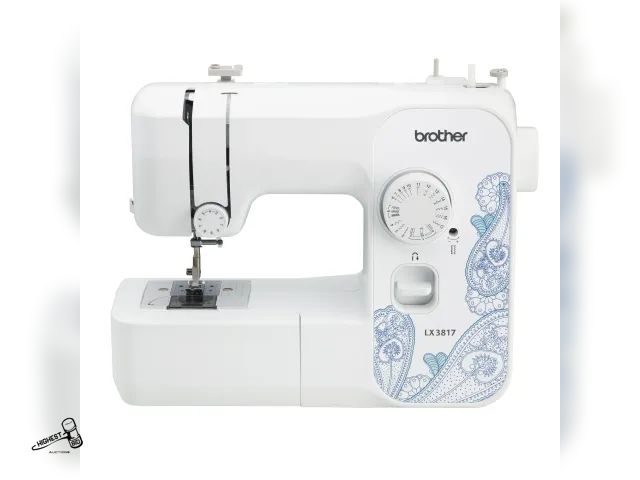 Lot 91-9544 - BROTHER  LX3817  SEWING MACHINE Brother LX3817 Reliable Beginner Full-Size Sewing Machine with 17 Bu...