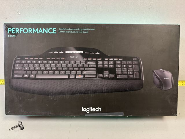 Lot 91-7965 - LOGITECH MK710 WIRELESS KEYBOARD AND MOUSE