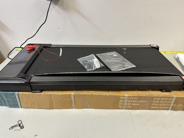 Lot 91-9431 - WALKING PAD - TESTED WORKS INCLUDES REMOTE, POWER CORD, OWNERS MANUAL, SAFTEY CORD, ALLEN WRENCH &am...