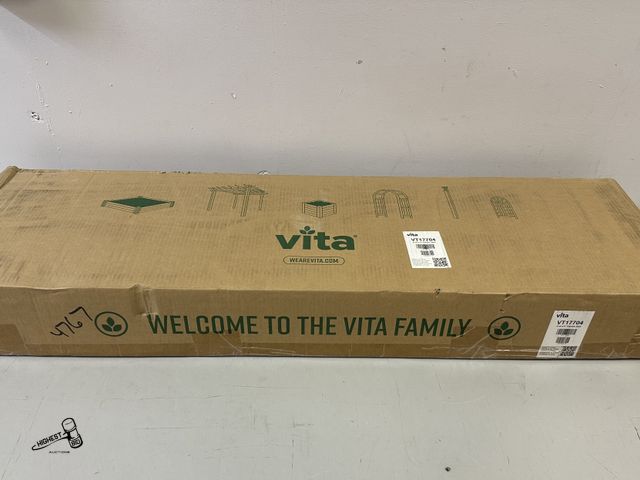 Lot 91-9358 - Vita Mezza Modular Garden Bed, 2-pack VT17704 - 4' X 4' X 11"