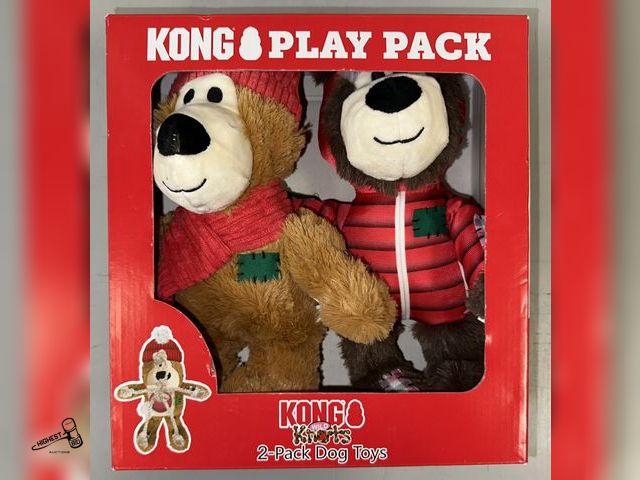 Lot 91-8737 - KONG PLAY PACK - 2 PACK DOG TOYS