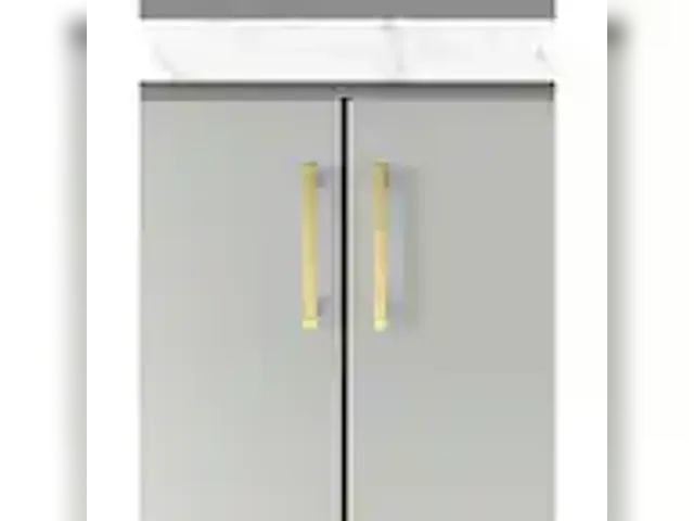 Lot 91-6360 - HEXA SERIES 5" CENTER TO CENTER MODERN GOLD CABINET HANDLE/PULL 21 PACK - SLEEP, COMTEMPORARY CABINE...