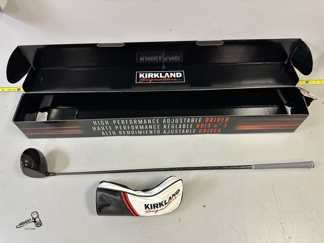 Lot 91-8896 - New MSRP$ 219.99 Kirkland Signature High Performance Adjustable Driver - Right Handed - True Temper ...