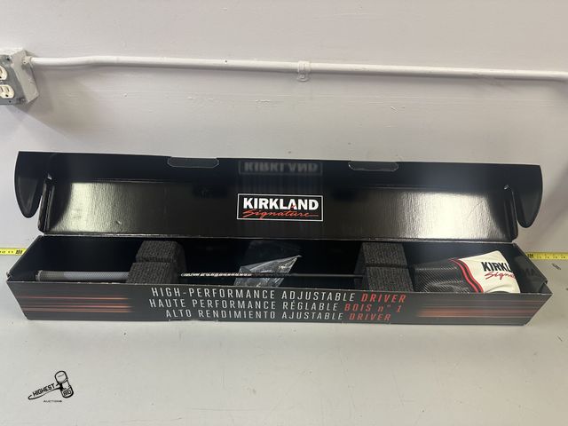 Lot 91-7547 - MSRP $ 219.00 - Kirkland Signature Adjustable Driver - Right Handed - True Temper EvenFlow Riptide G...