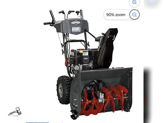 Lot 91-8259 - BRIGGS &amp; STRATTON S1224 DUAL STAGE SNOW BLOWER 11.50 HP SNOW SERIES ENGINE WITH ELECTRIC START E...