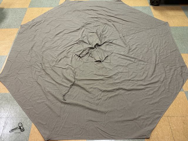 Lot 91-8821 - OUTDORA 10' KHAKI COLOR UMBRELLA COVER ONLY