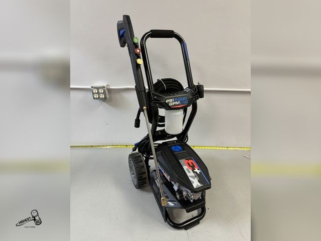 Lot 91-8532 - AR BLUE CLEAN XP3-2400 ELECTRIC PRESSURE WASHER - 2400 PSI - 4 DIFFERENT NOZZLES - 25OZ HIGH PRESSUR...