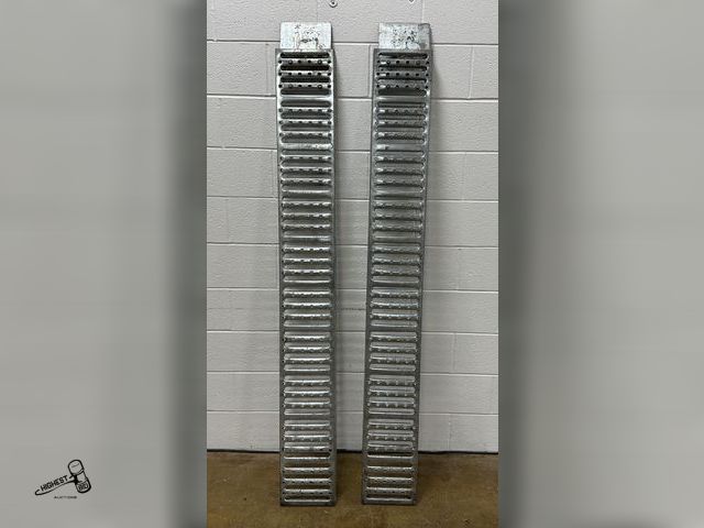 Lot 91-10285 - STEEL RAMPS 6 FOOT LONG X 9" WIDE X 2" THICK