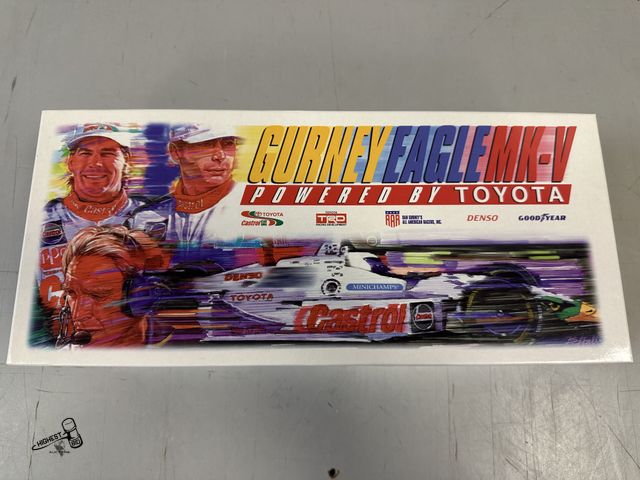 Lot 91-6206 - JUAN FANGIO 1996 GURNEY EAGLE MK-V INDYCAR POWERED BY TOYOTA 00602-MKV36 1:18 DIECASE CAR - ORIGINAL...