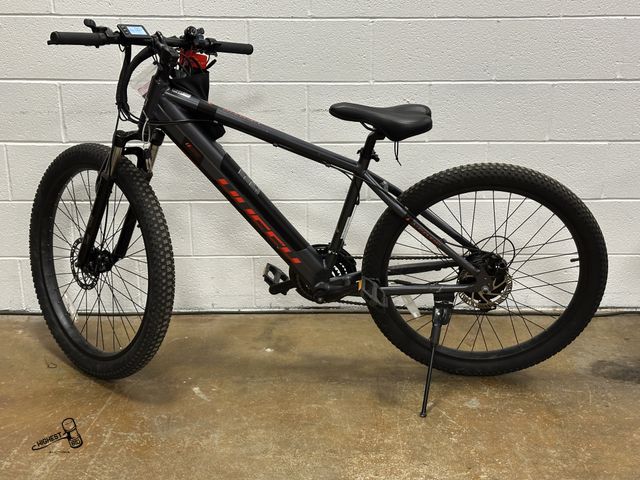 Lot 91-9785 - MSRP $648.99 WITH CHARGER Huffy 27.5" Vertis 36V Electric Mountain Bike, Fits Riders 60"+, Gray, Adu...