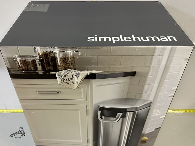 Lot 91-8905 - New MSRP$ 169.99 Simple Human X-Large Pet Food Can - Fits approximately 40 lbs (18.1 kg) of dry pet ...