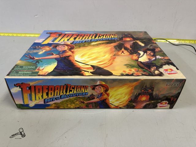 Lot 91-7987 - FIRE BALL ISLAND RACE TO ADVENTURE BOARD GAME NEW IN BOX
