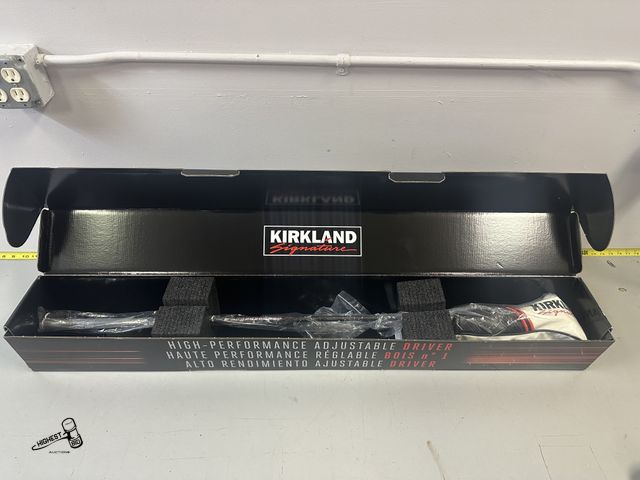 Lot 91-7546 - MSRP $ 219.00 - Kirkland Signature Adjustable Driver - Right Handed - True Temper EvenFlow Riptide G...