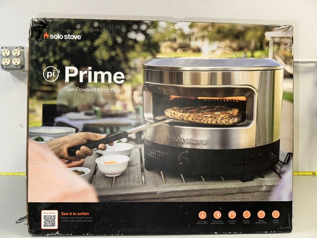 Lot 91-8732 - New SOLO STOVE PRIME GAS POWERED PIZZA OVEN - NEW IN BOX - COMES WITH PEEL - DIGITAL THREMO - CARRY ...