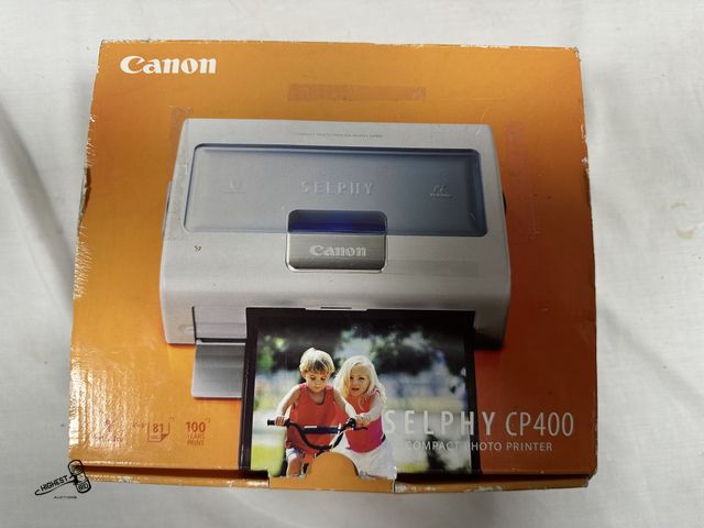 Lot 91-7577 - New CANON SELPHY CP400 COMPACT PHOTO PRINTER