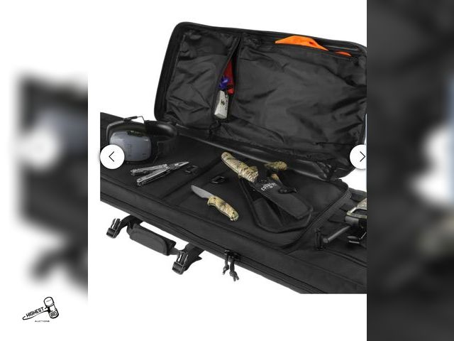 Lot 91-7351 - New Savior Equipment American Classic Double Rifle Bag - The American classic double rifle bag has d...